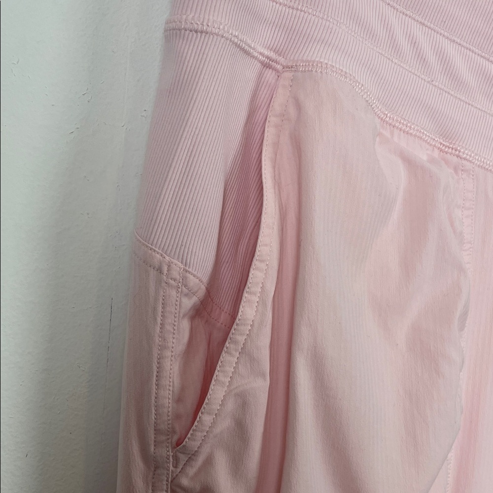 Lululemon Dance Studio Mid Rise Lined Women's 12 Casual Light Pink Jogger Pants - Picture 5 of 11